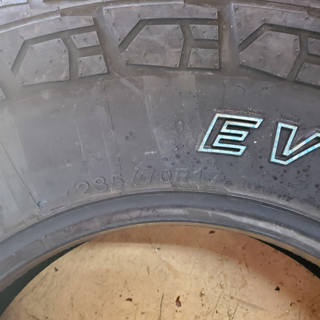 EVOLUXX ROTATOR A/T OWL 285 70 17 116T ALL TERRAIN TRUCK TIRE 221020228