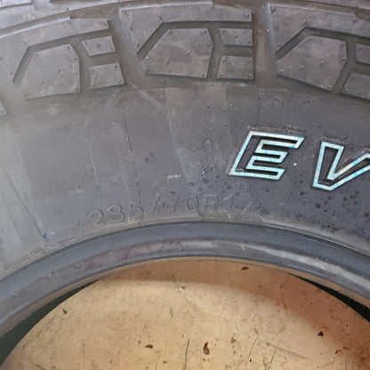 EVOLUXX ROTATOR A/T OWL 285 70 17 116T ALL TERRAIN TRUCK TIRE 221020228
