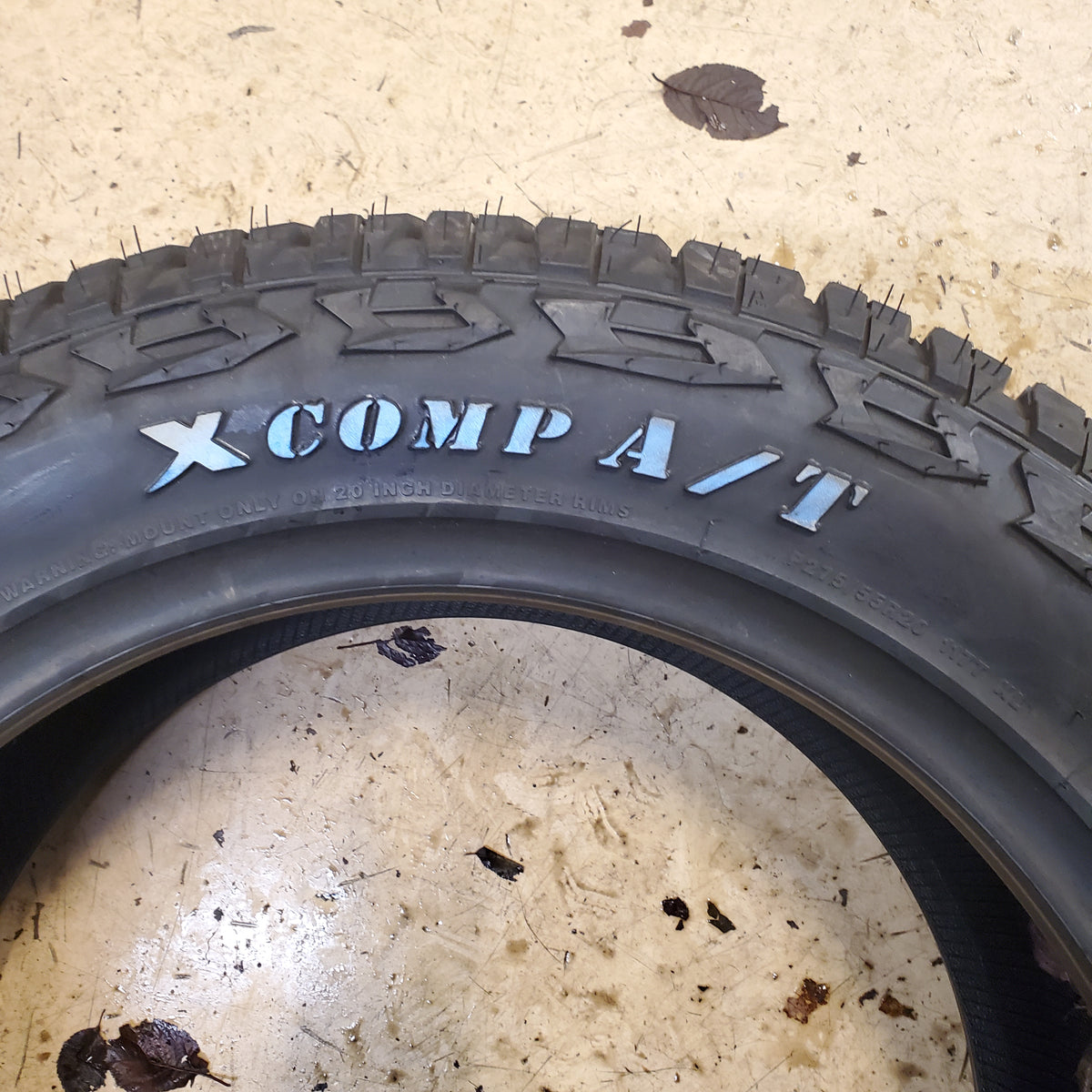 GLADIATOR X COMP A/T RWL P 275 55 20 117T XL ALL TERRAIN TIRE 1932360575
