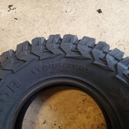 GLADIATOR X COMP M/T BSW LT 285 75 16 126/123Q MUD TRUCK TIRE 1932266783
