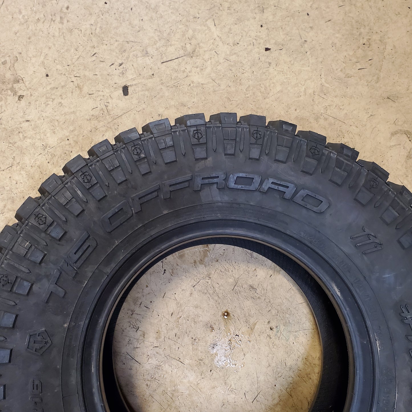 HERCULES TIS OFFROAD TT1 BSW LT 285 75 16 126/123Q MUD TRUCK TIRE 98733