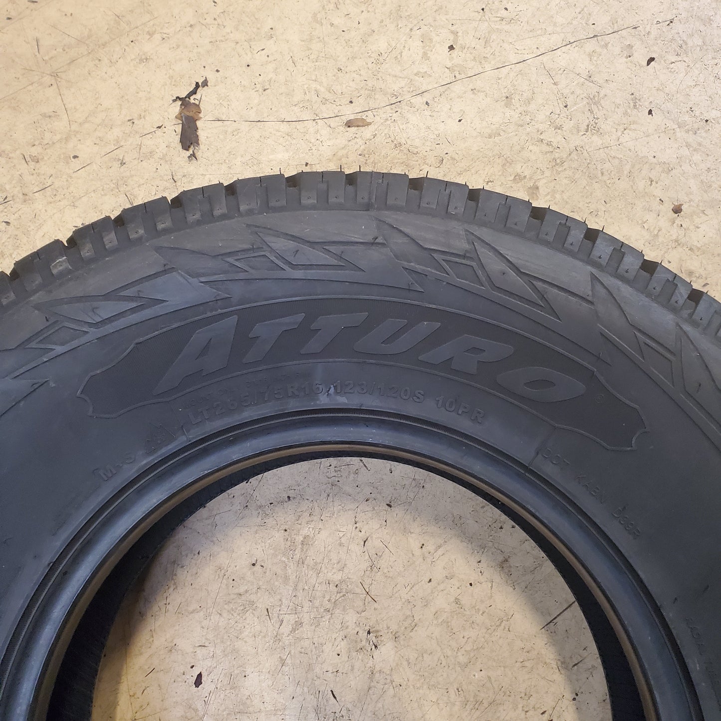 ATTURO TRAIL BLADE A/T BSW LT 265 75 16 123/120S ALL TERRAIN TIRE TBATI0041288
