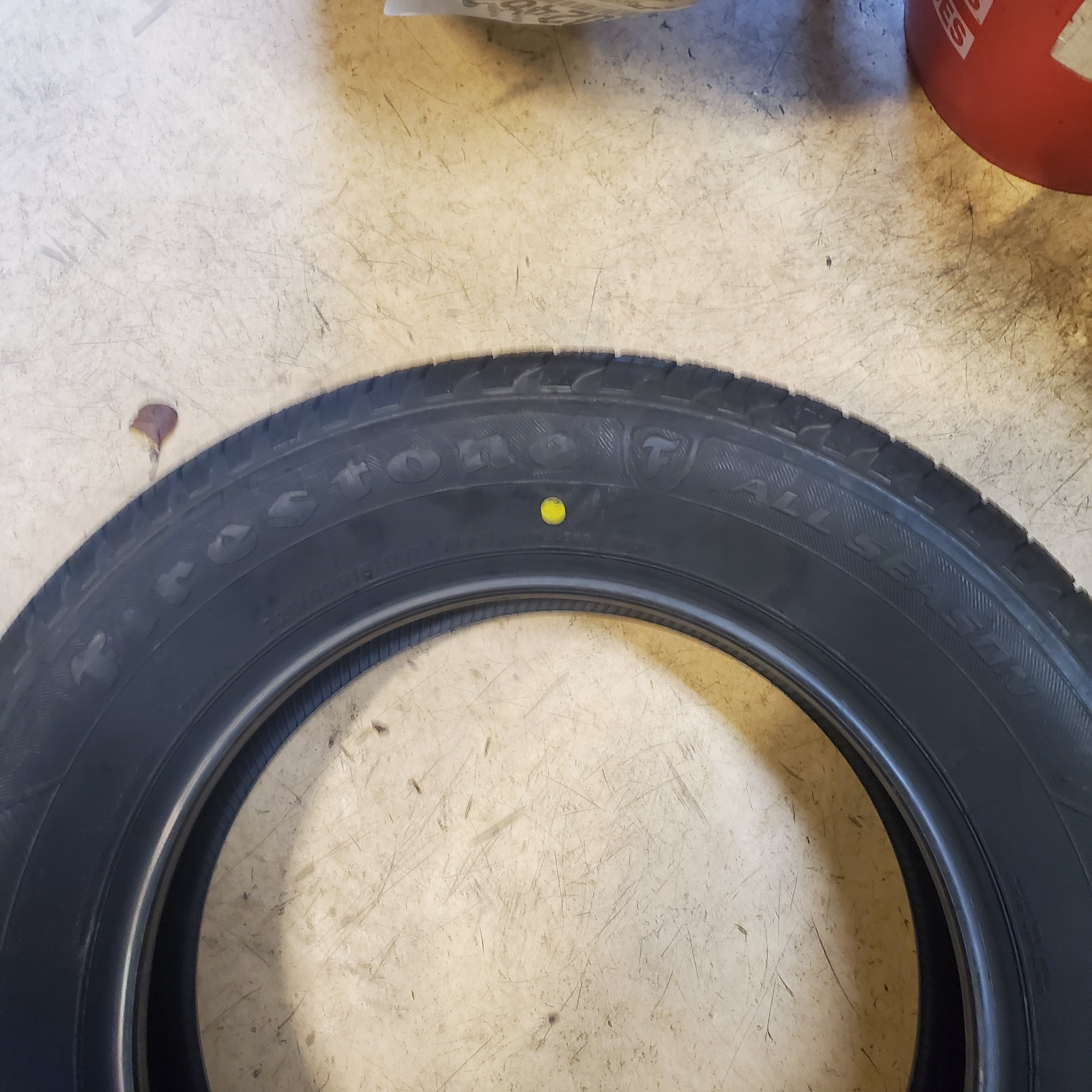 4 FIRESTONE ALL SEASON BSW SL P 225 60 16 98T ALLS SASON CAR TIRES 004002