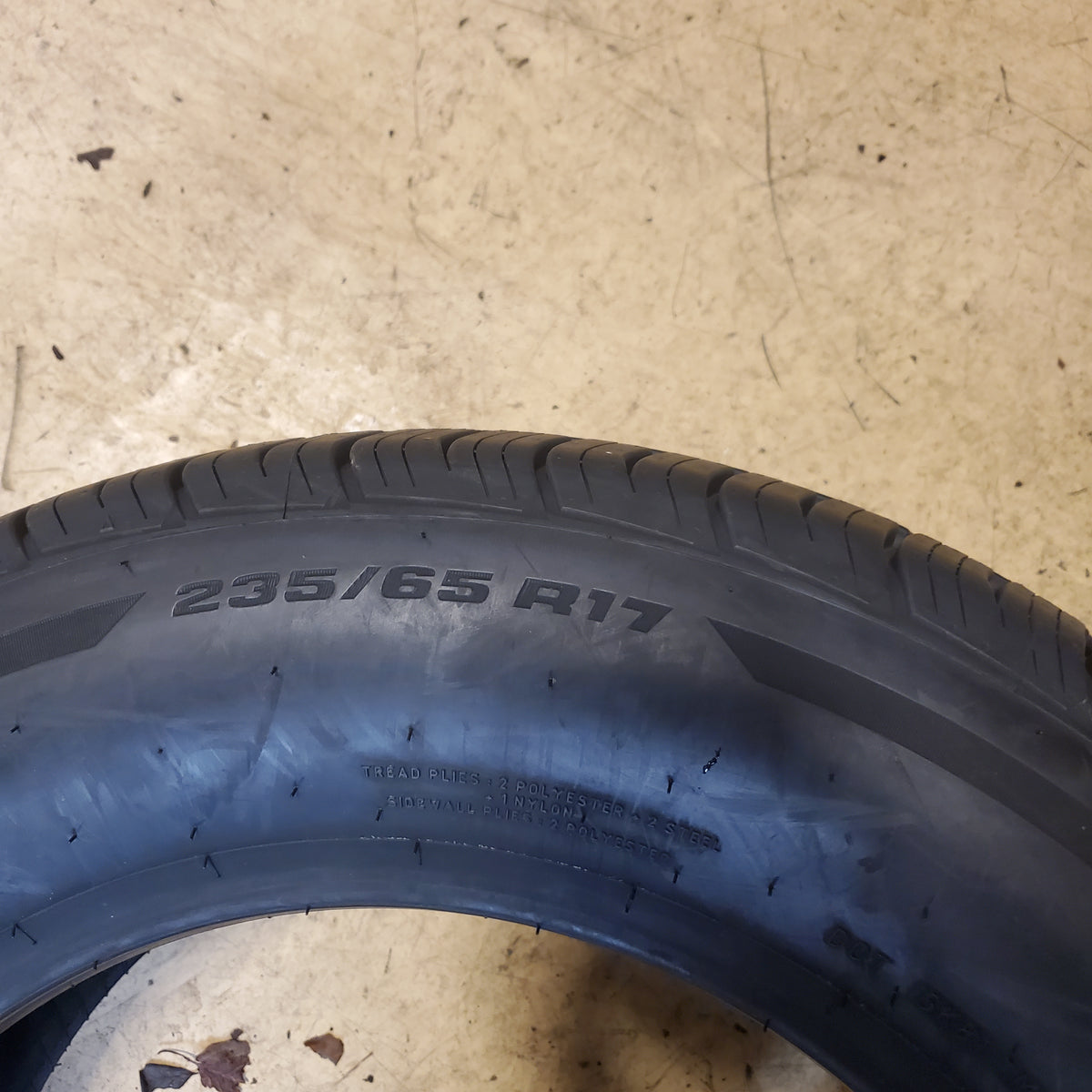 BFGOODRICH ADVANTAGE CONTROL BSW P 235 65 17 104H ALL SEASON TIRE 28399