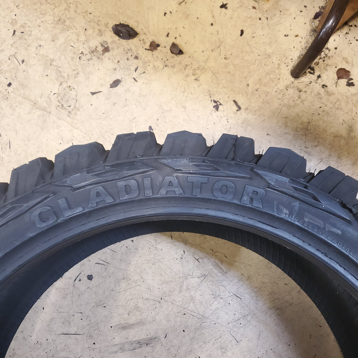 OLD STOCK GLADIATOR X COMP M/T BSW LT 37 13.50 26 117Q MUD TRUCK TIRE 1932266373