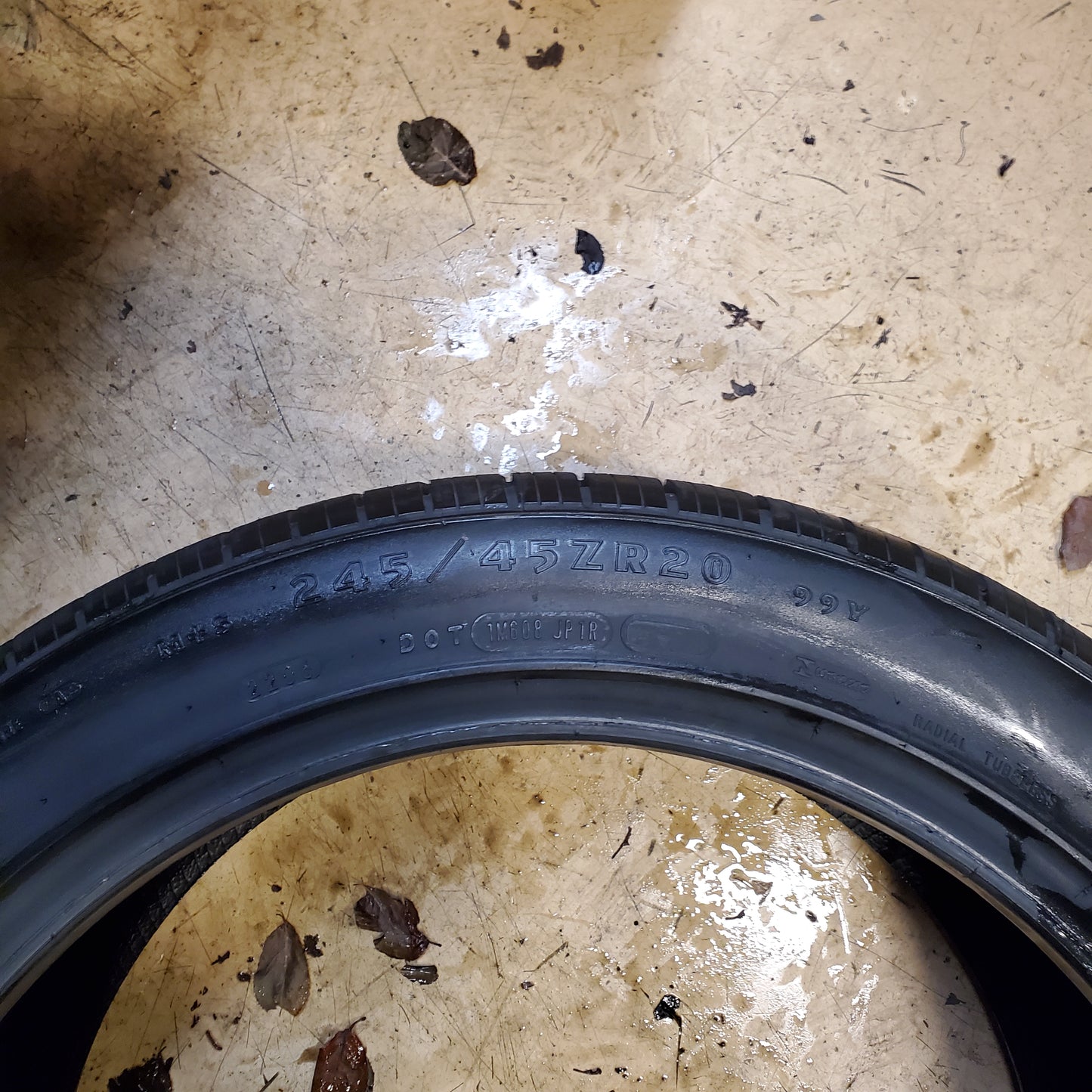 2 GOODYEAR EAGLE RS-A2 BSW P 245 45 20 99Y ALL SEASON TIRE 107548343