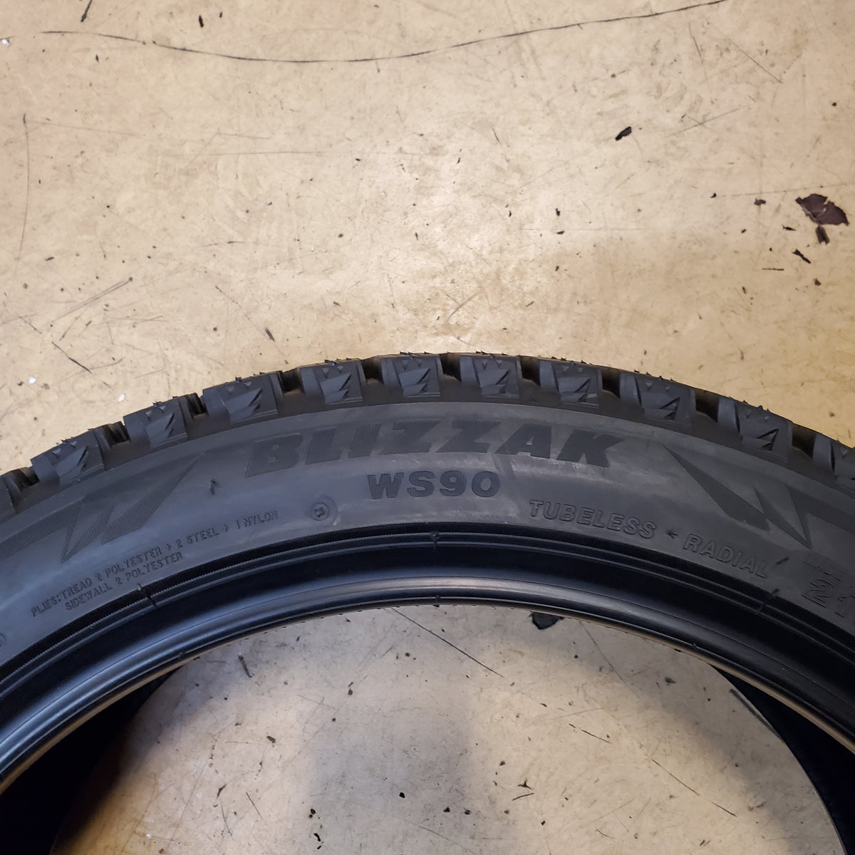 4 BRIDGESTONE BLIZZAK WS90 BSW 215 45 17 91T XL WINTER CAR TIRE 001164