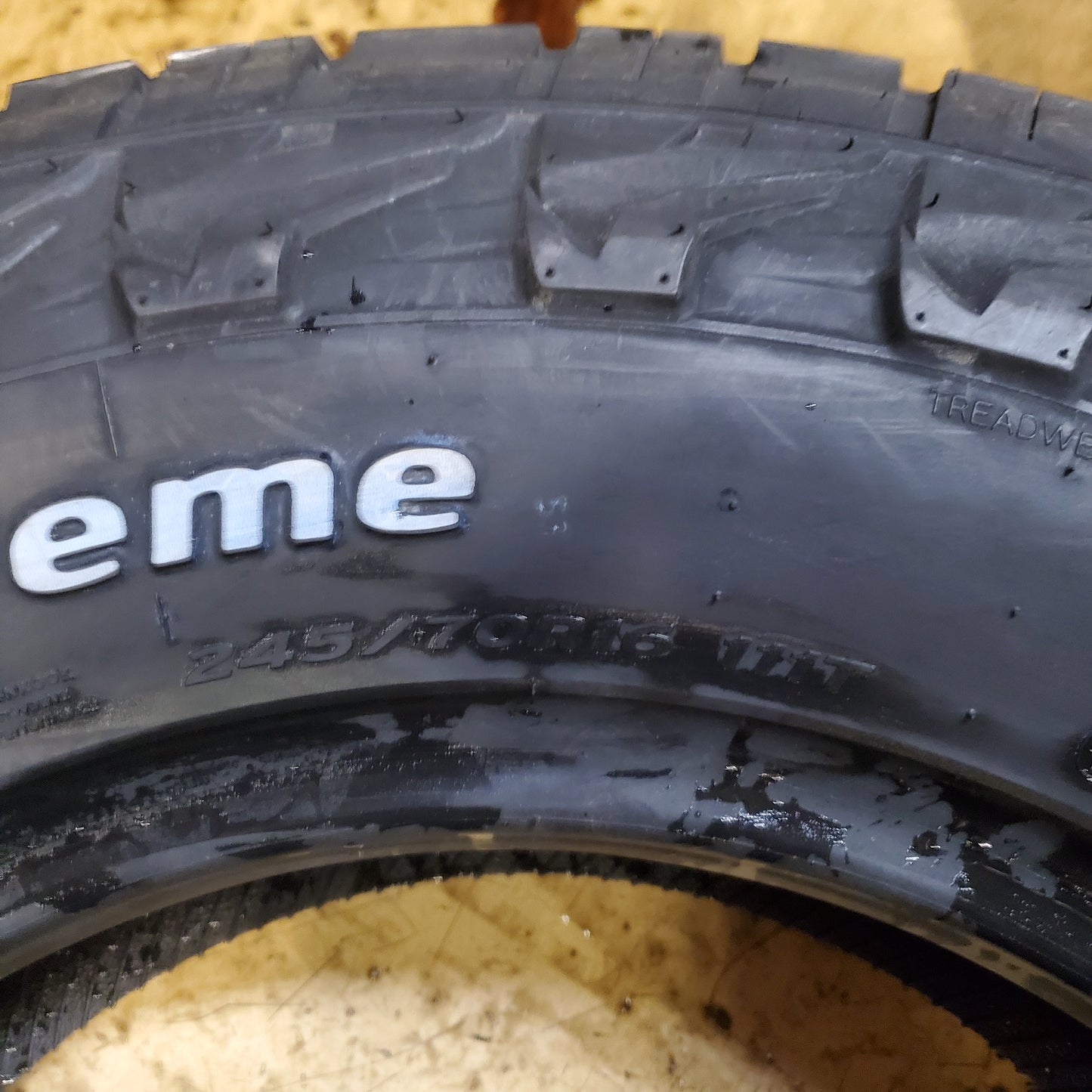 2 HANKOOK DYNAPRO AT2 XTREME RWL 245 70 16 111T ALL TERRAIN TRUCK TIRE 1029796