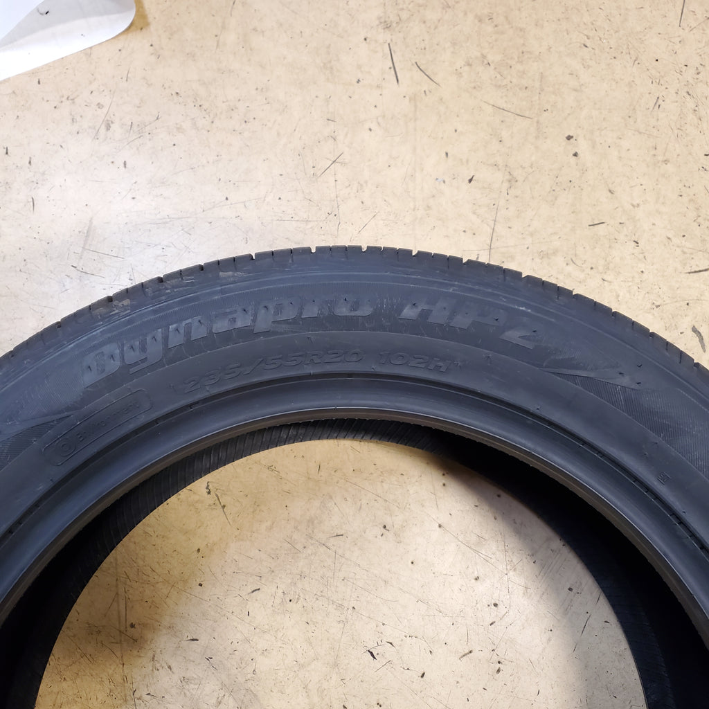 2 HANKOOK DYNAPRO HP2 BSW 235 55 20 102H ALL SEASON SUV TIRE 1015274