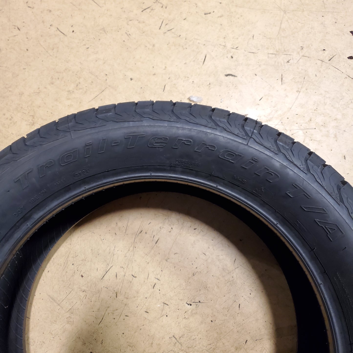 BFGOODRICH TRAIL-TERRAIN T/A BSW 265 50 20 107H ALL TERRAIN TRUCK TIRE 4147