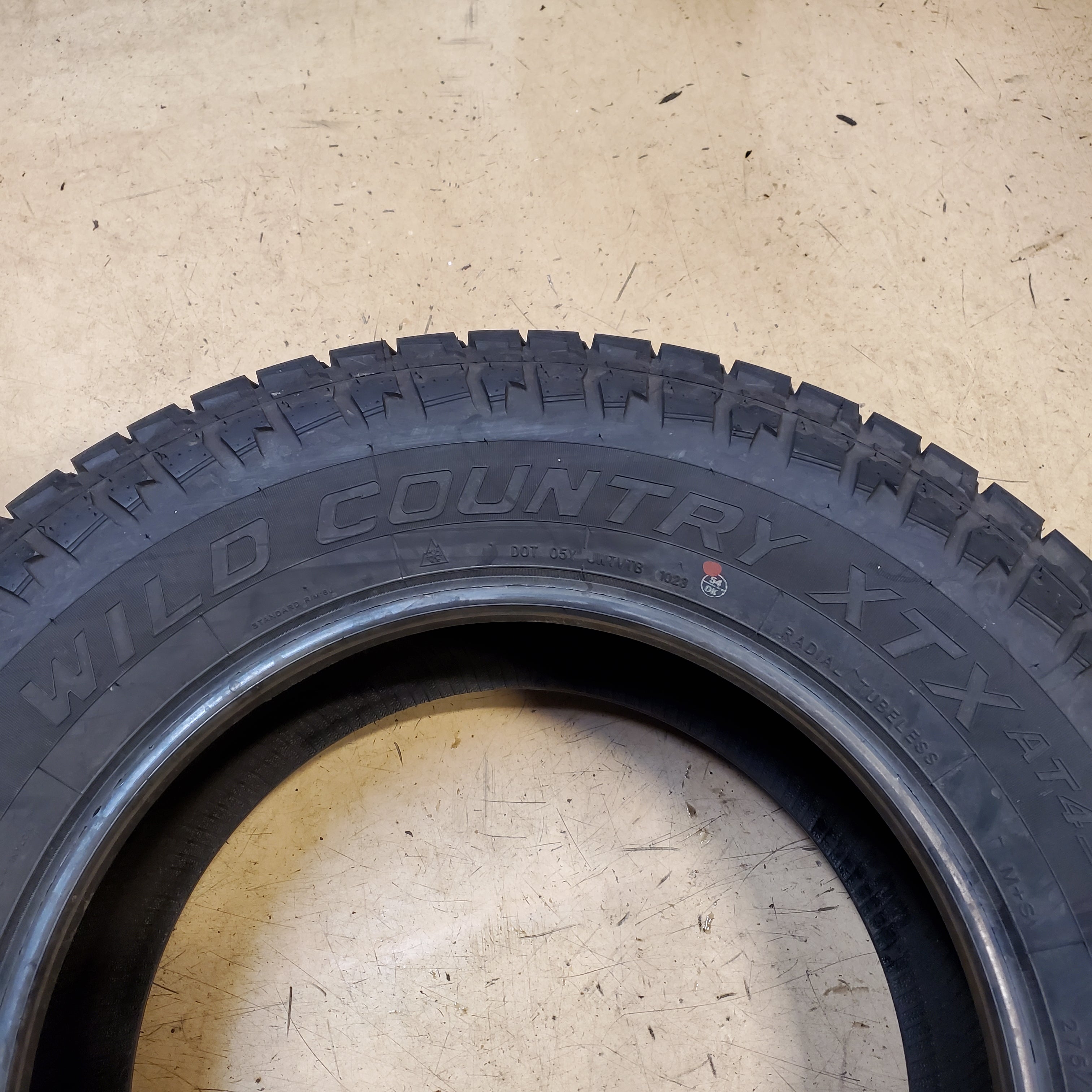 (TODO) 4 MULTI-MILE WILD COUNTRY XTX AT4S BSW P 275 65 18 116T ALL TERRAIN TIRE MMXTA40
