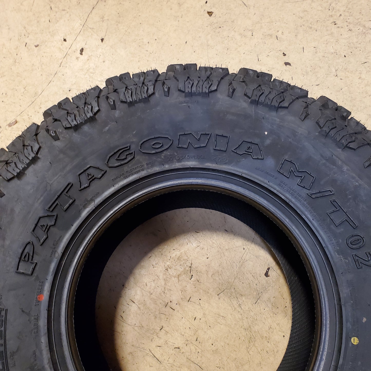 MILESTAR PATAGONIA M/T02 BSW LT 315 75 16 121/118Q 8PLY MUD TRUCK TIRE 22790007
