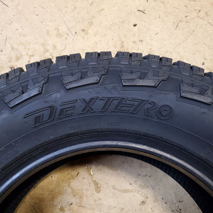 DEXTERO ALL TERRAIN DAT1 BSW 265 65 17 112T TRUCK TIRE 100UAY614