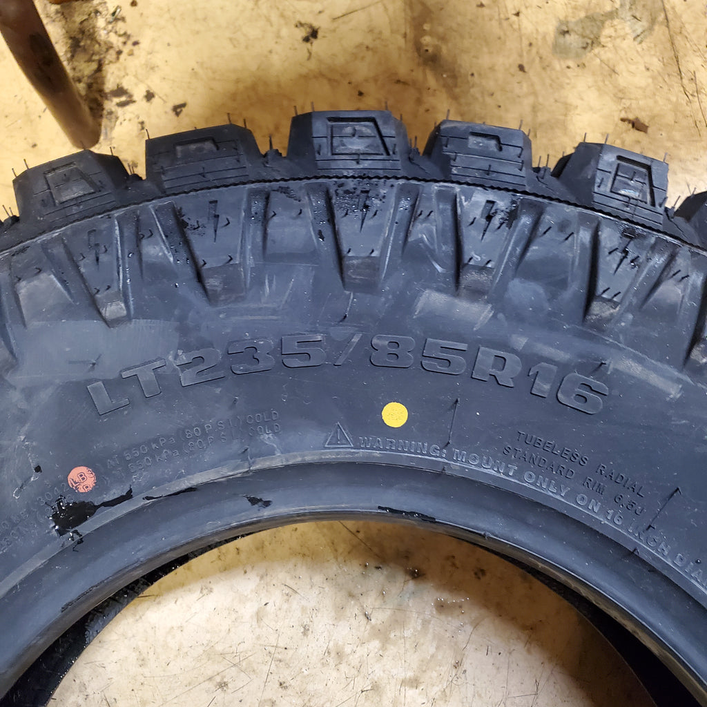 2 ELDORADO MUD CLAW COMP MTX BSW LT 235 85 16 120/116Q 10PLY MUD TIRE MTX17