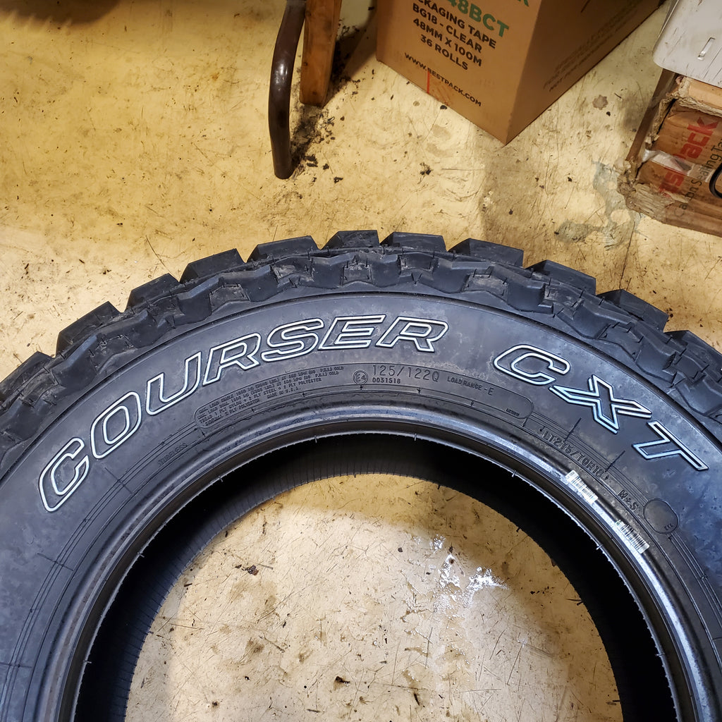 2 MASTERCRAFT COURSER CXT OWL LT 275 70 18 125/122Q 10 PLY TRUCK TIRE 175042003