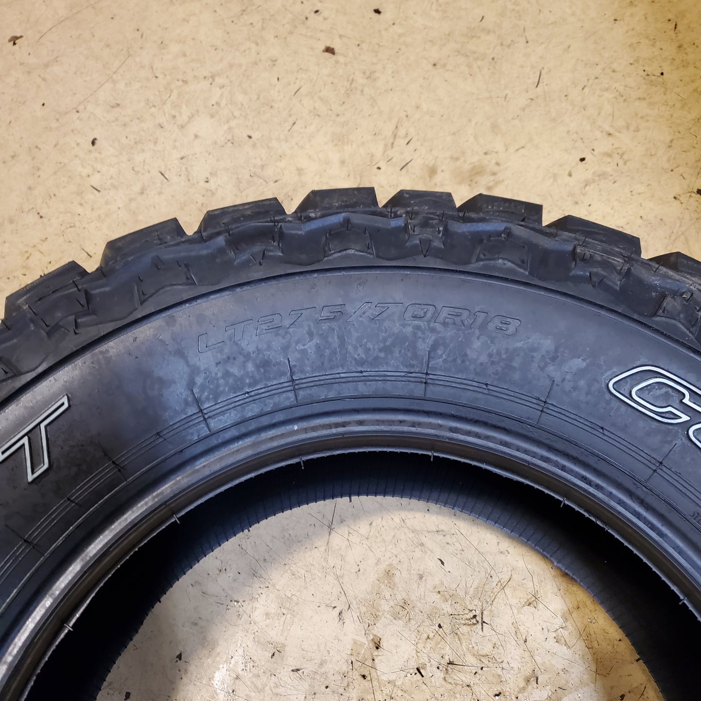 2 MASTERCRAFT COURSER CXT OWL LT 275 70 18 125/122Q 10 PLY TRUCK TIRE 175042003