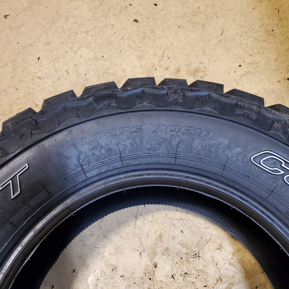 2 MASTERCRAFT COURSER CXT OWL LT 275 70 18 125/122Q 10 PLY TRUCK TIRE 175042003