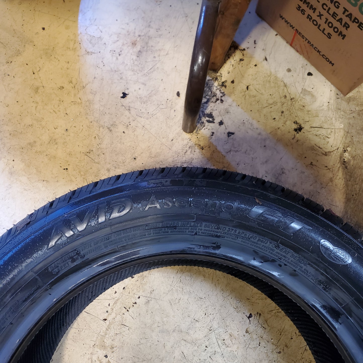 YOKOHAMA AVID ASCEND GT BSW 205 55 16 91H ALL SEASON CAR TIRE 110132711