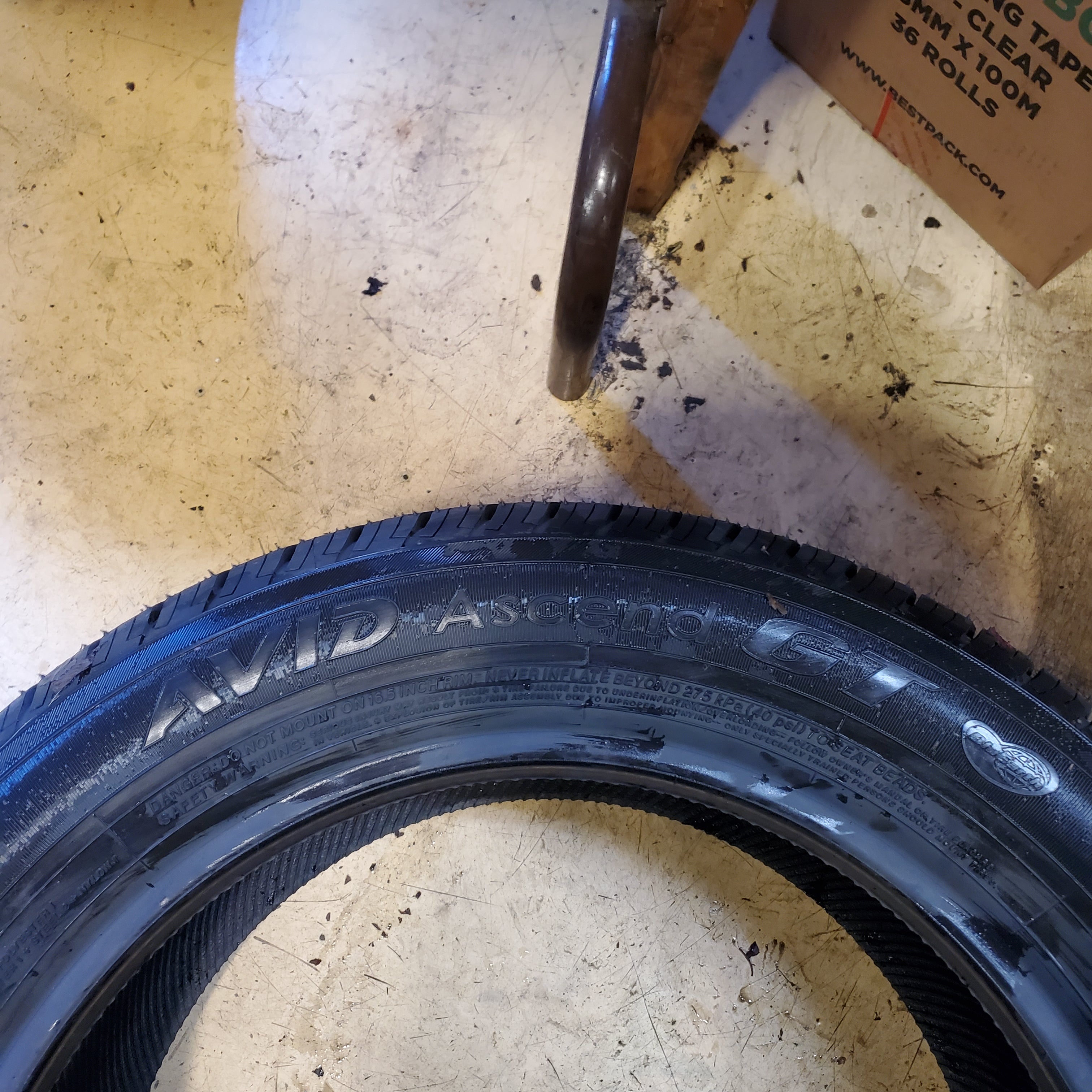 2 YOKOHAMA AVID ASCEND GT BSW 205 55 16 91H ALL SEASON CAR TIRE 110132711