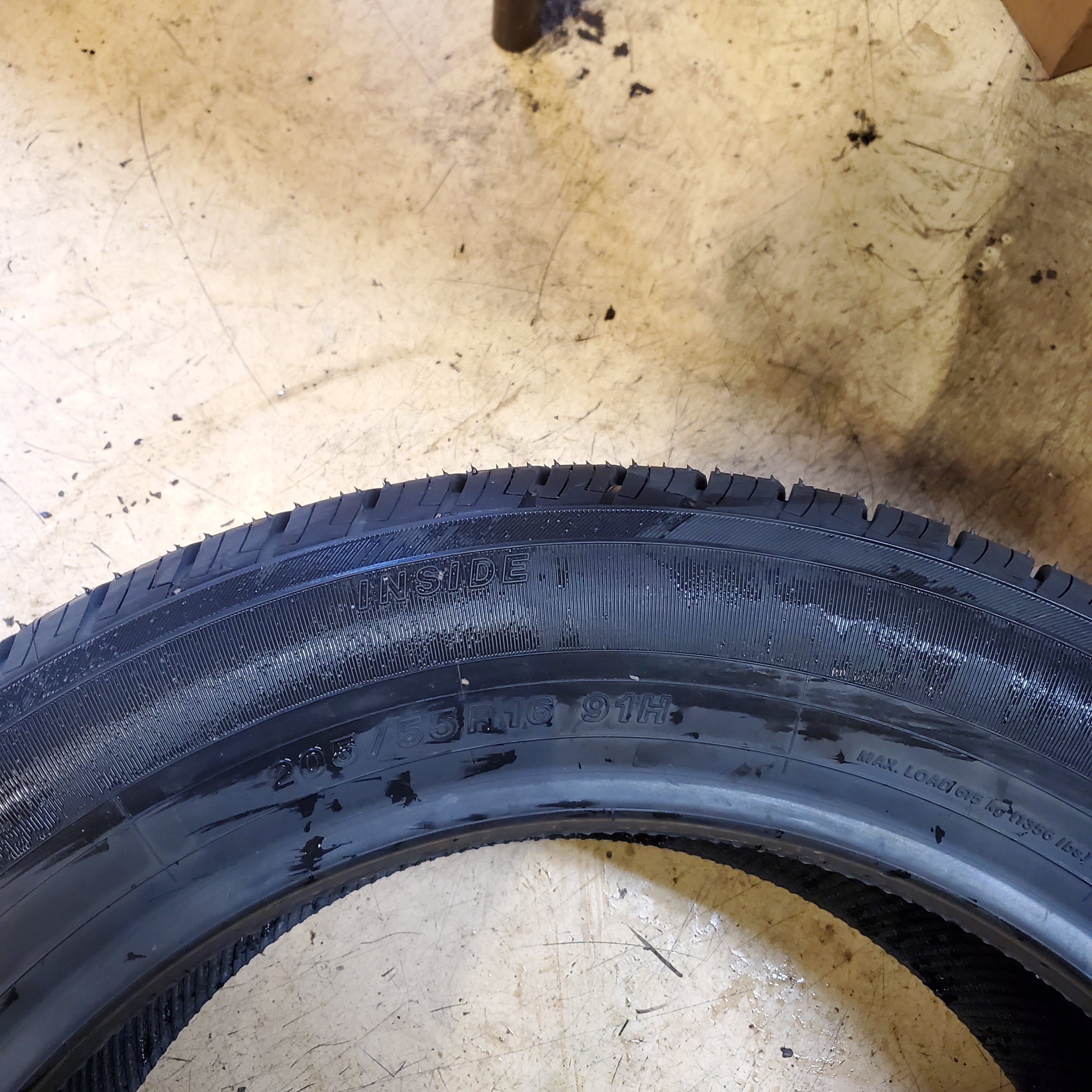 2 YOKOHAMA AVID ASCEND GT BSW 205 55 16 91H ALL SEASON CAR TIRE 110132711