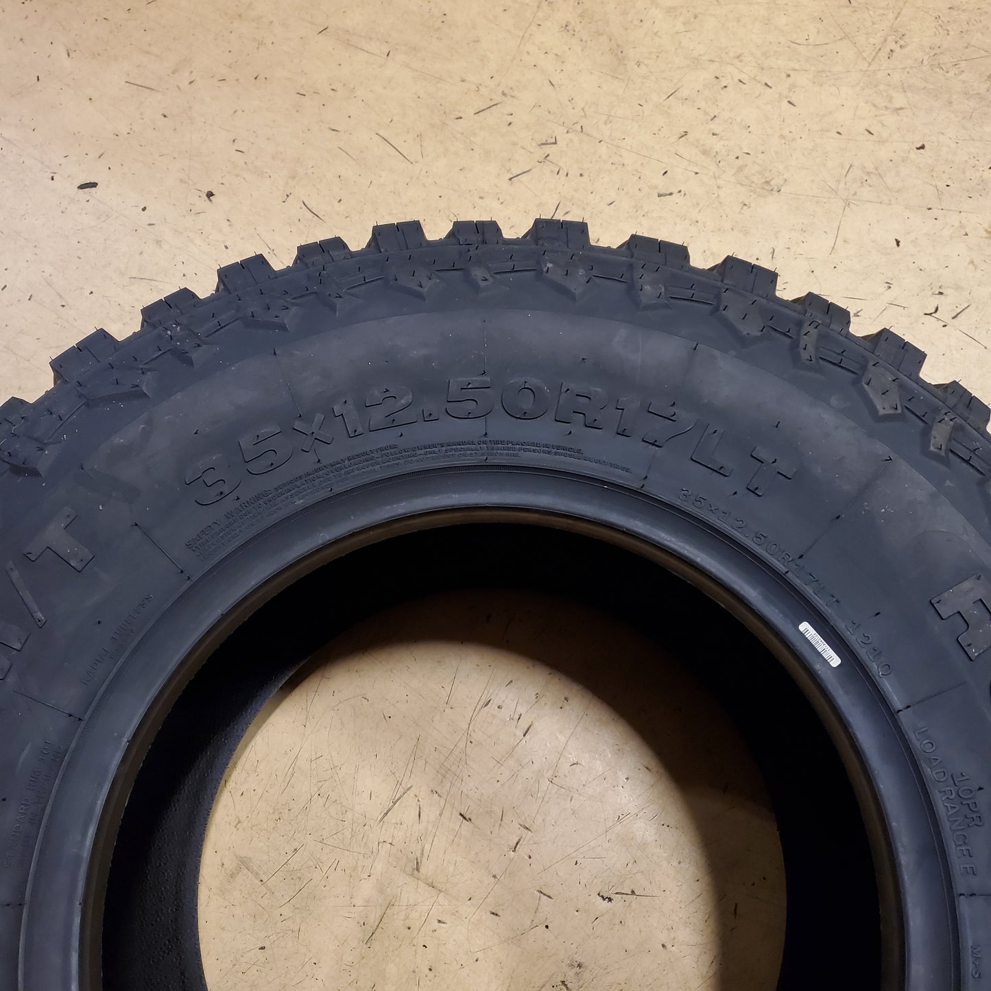 ROADONE CAVALRY M/T BSW LT 35 12.50 17 121Q 10 PLY MUD TIRE ‎RL1198