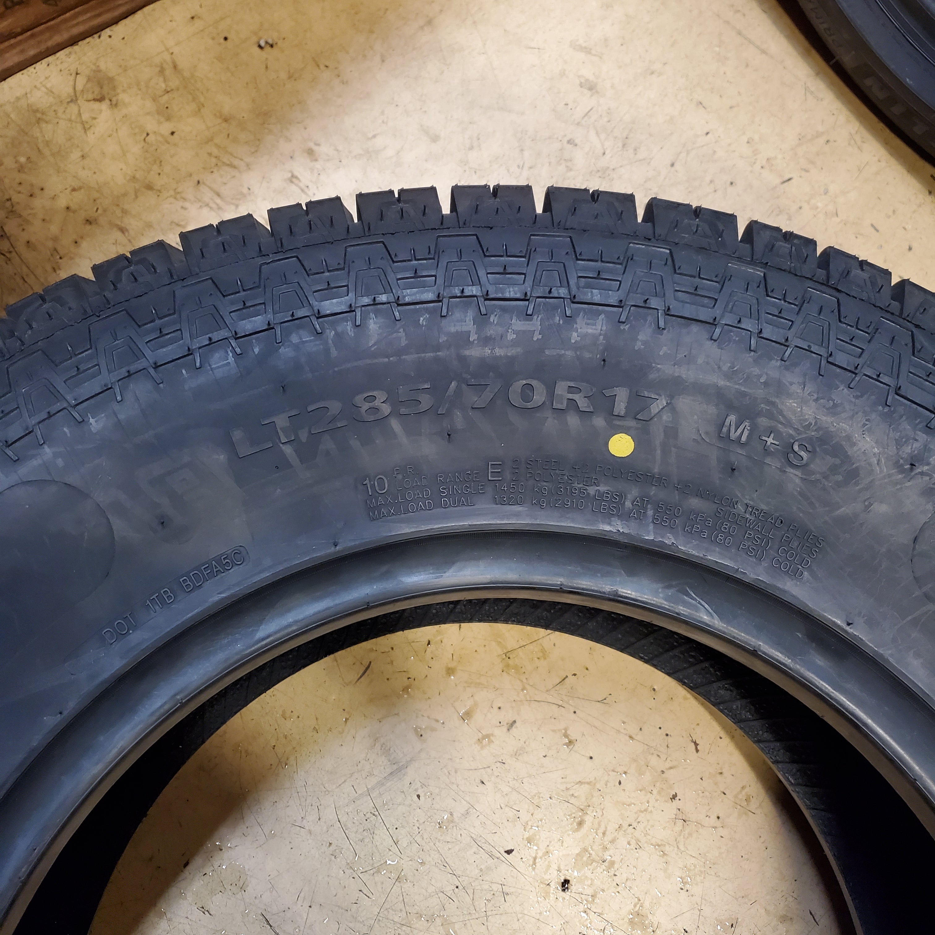 LEXANI TERRAIN BEAST AT BSW LT 285 70 17 121/118Q 10 PLY TIRE LXSTAT1770020
