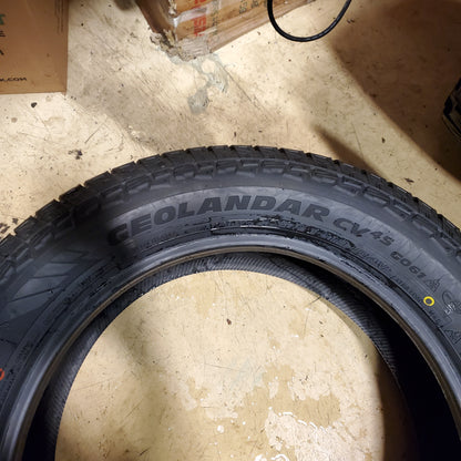 YOKOHAMA GEOLANDAR CV 4S GO61 BSW P 225 60 18 104V XL ALL WEATHER TIRE 110156110
