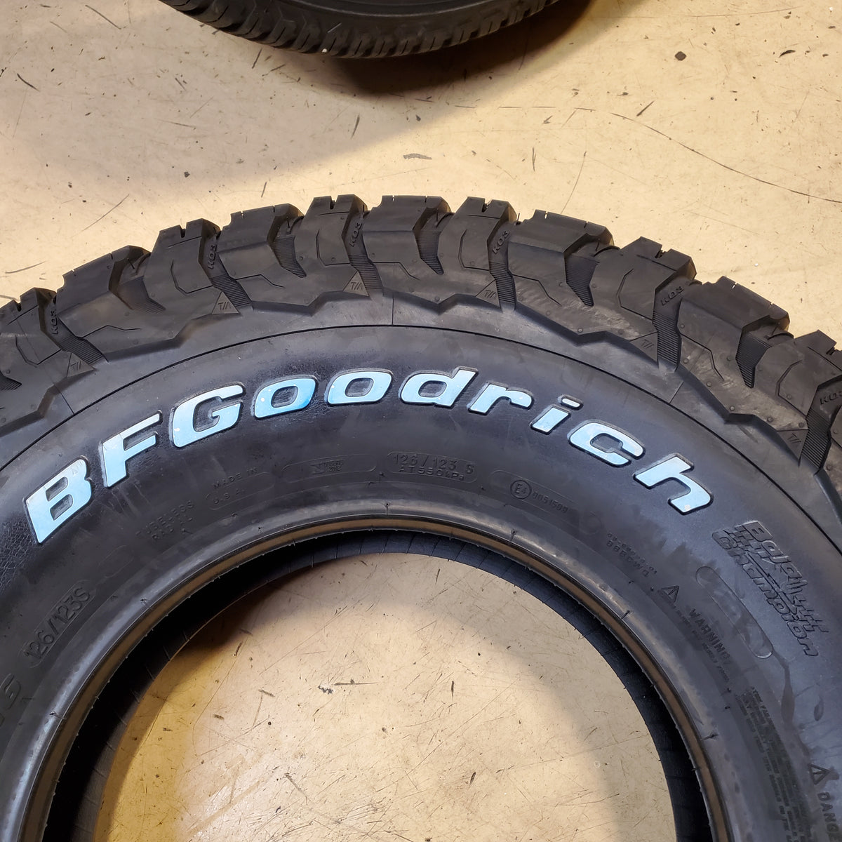 BFGOODRICH ALL-TERRAIN T/A KO3 BSW LT 285 75 16 126/123S 10PLY TIRE 15138