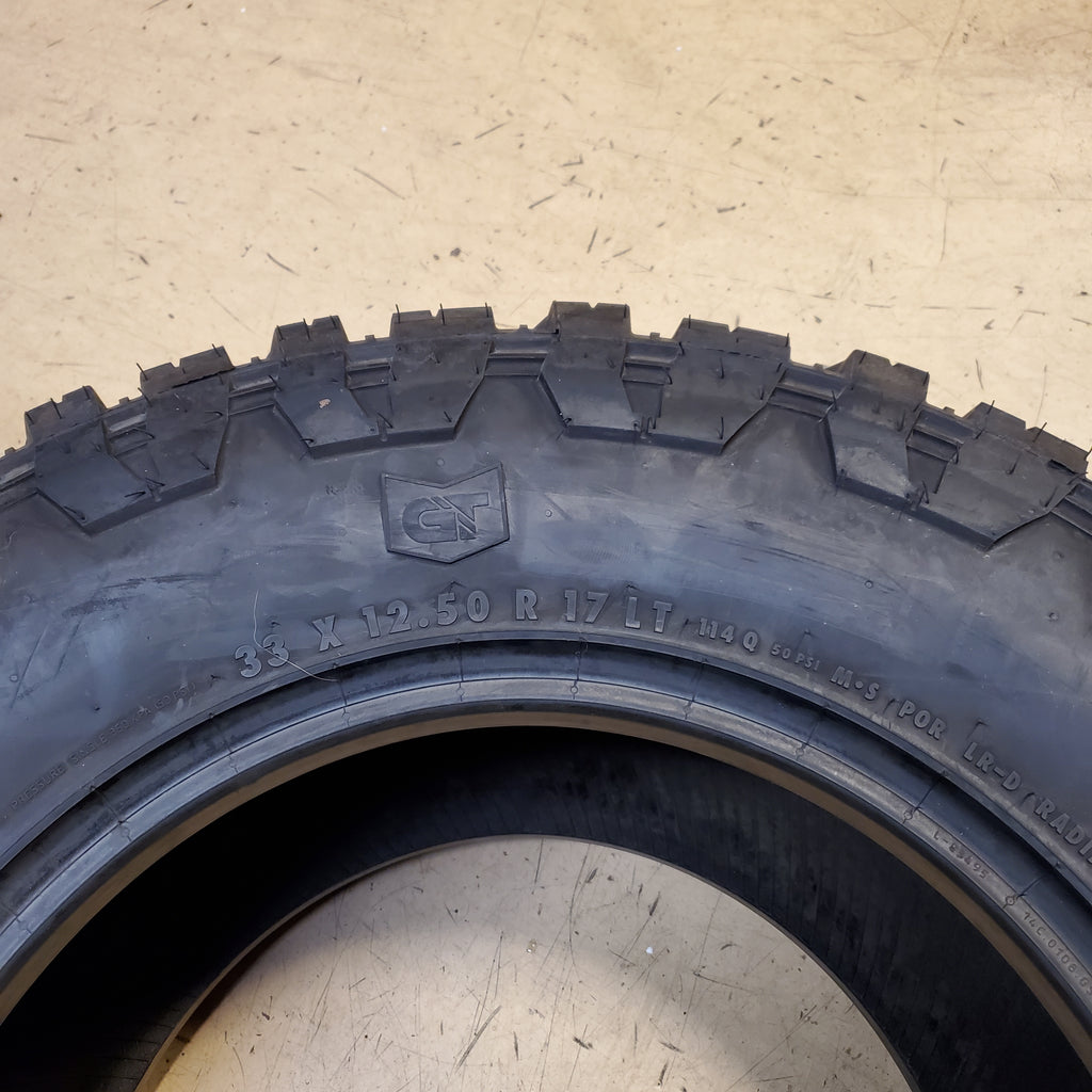 2 GENERAL GRABBER X3 BSW LT 33 12.50 17 114Q 8PLY MUD TIRE 04505830000