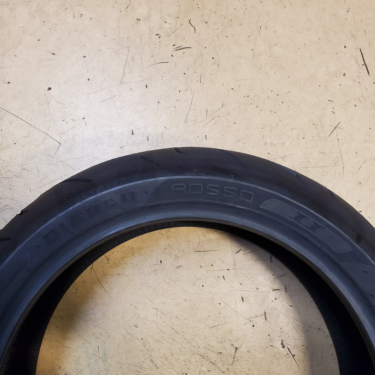 PIRELLI DIABLO ROSSO II 180 55 17 73W REAR MOTORCYCLE TIRE 2068500