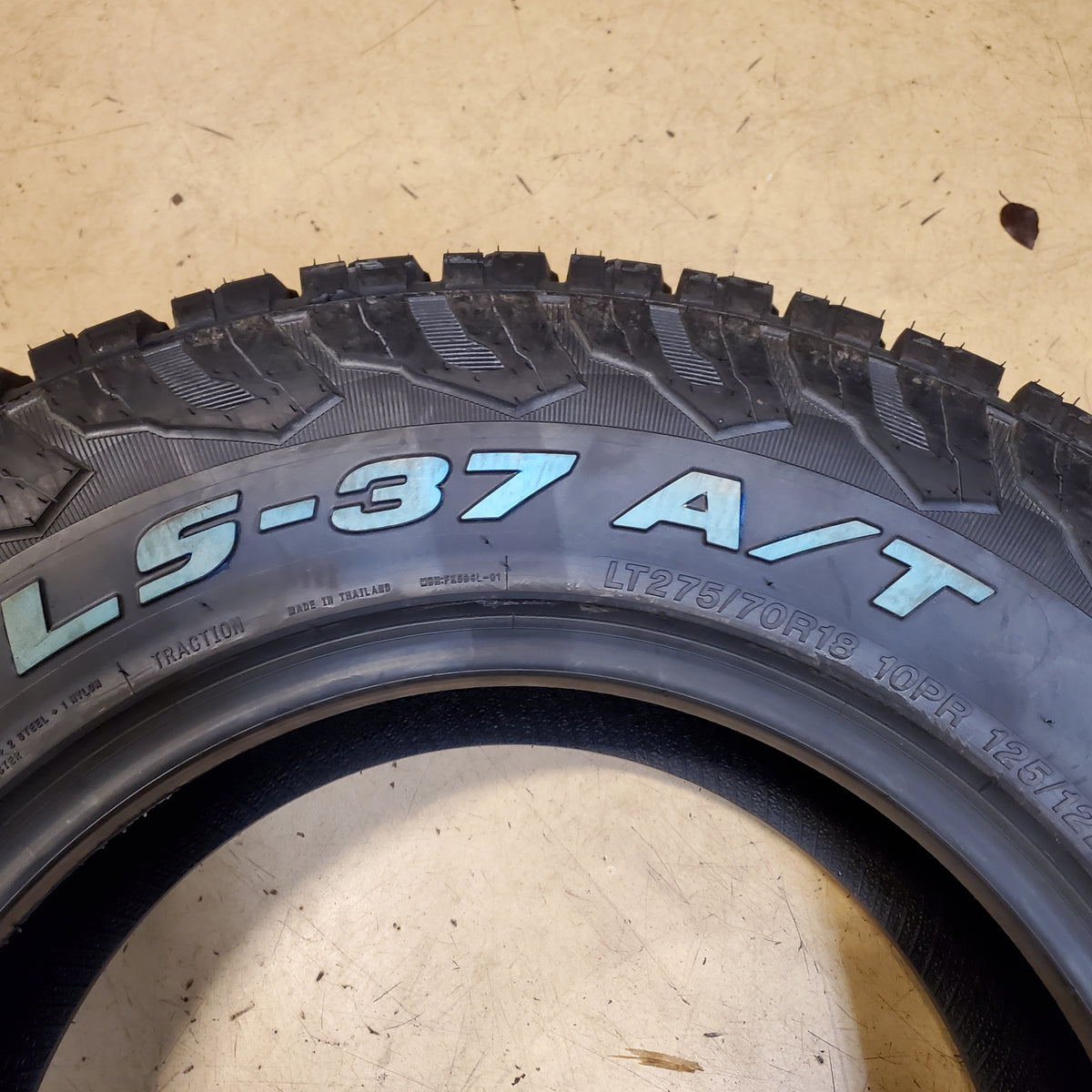2 LANCASTER LS-37 A/T OWL LT 275 70 18 125/122S ALL TERRAIN TIRE LC1140