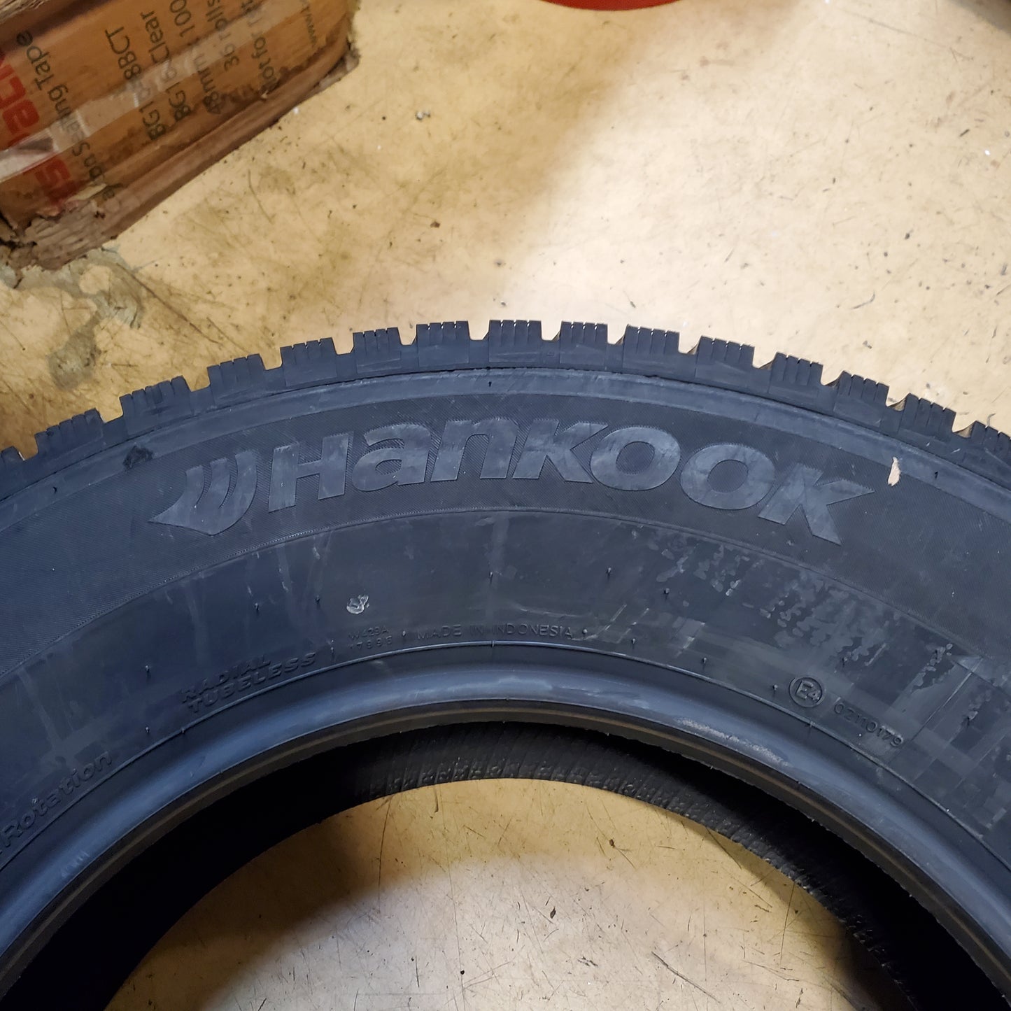 HANKOOK WINTER I PIKE X STUDDABLE BSW P 265 65 17 112T WINTER TIRE 1010136