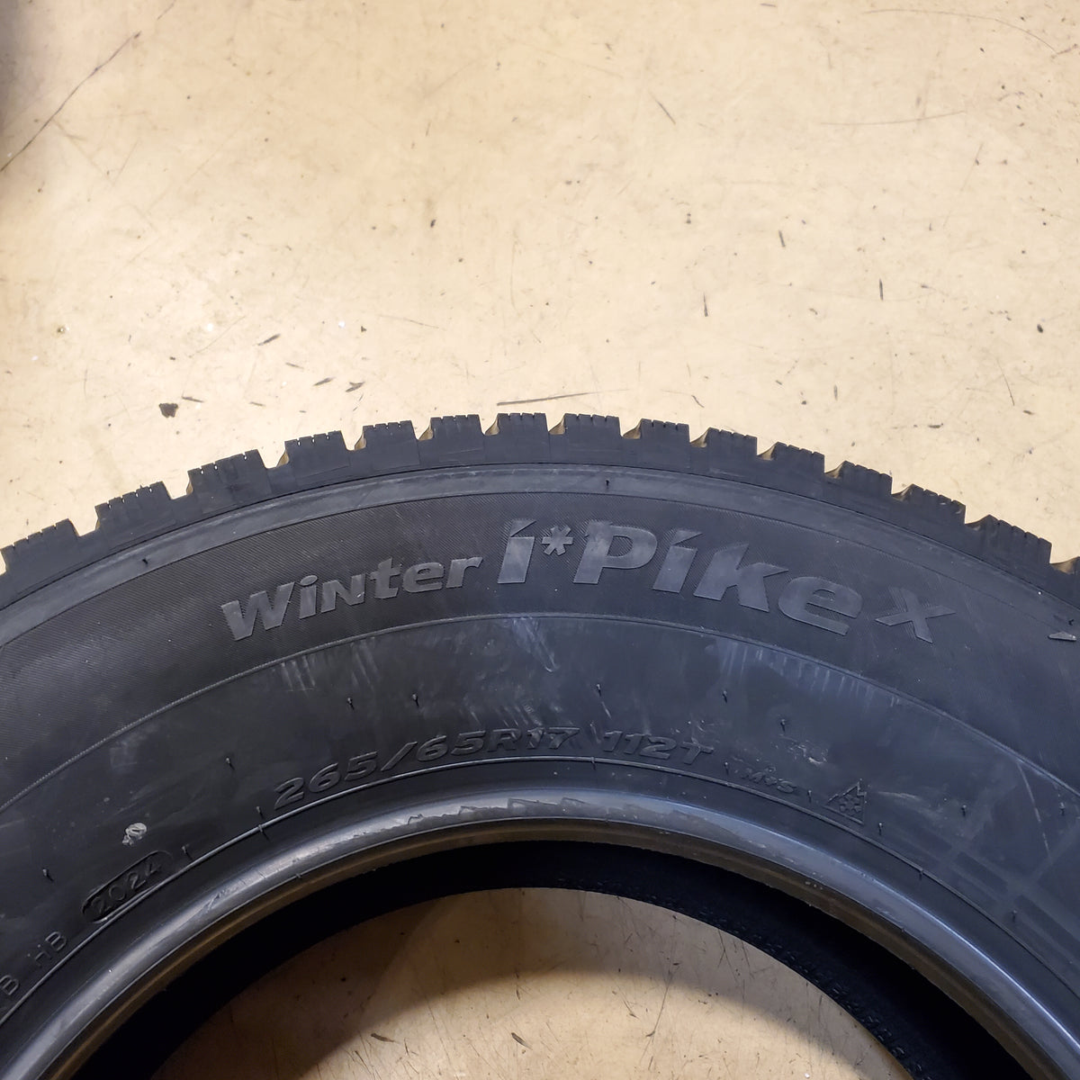HANKOOK WINTER I PIKE X STUDDABLE BSW P 265 65 17 112T WINTER TIRE 1010136