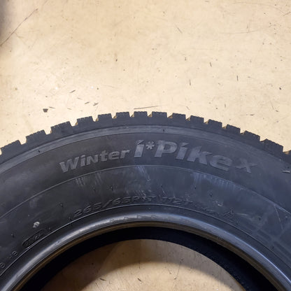 HANKOOK WINTER I PIKE X STUDDABLE BSW P 265 65 17 112T WINTER TIRE 1010136