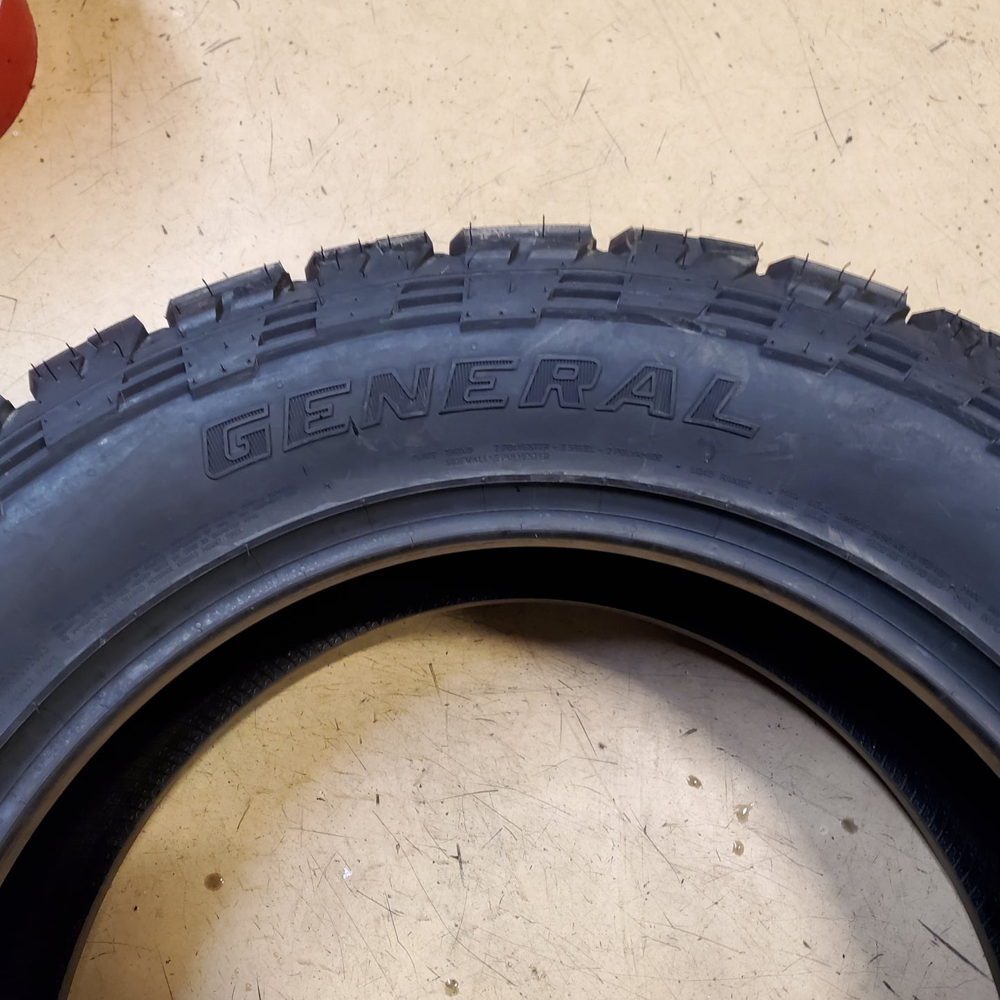 2 GENERAL GRABBER A/TX BSW LT 265 60 20 121/118S 10 PLY TIRE 04508220000