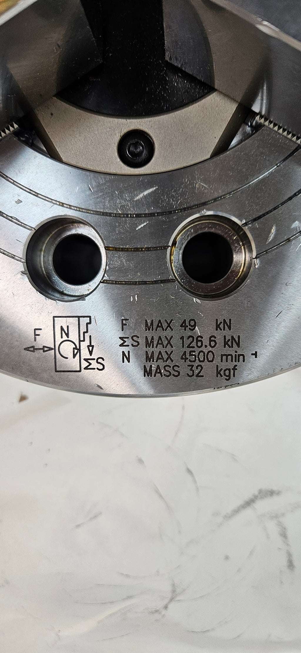 SAMCHULLY 23H071 MH-210V1 10" 3 JAW HIGH SPEED