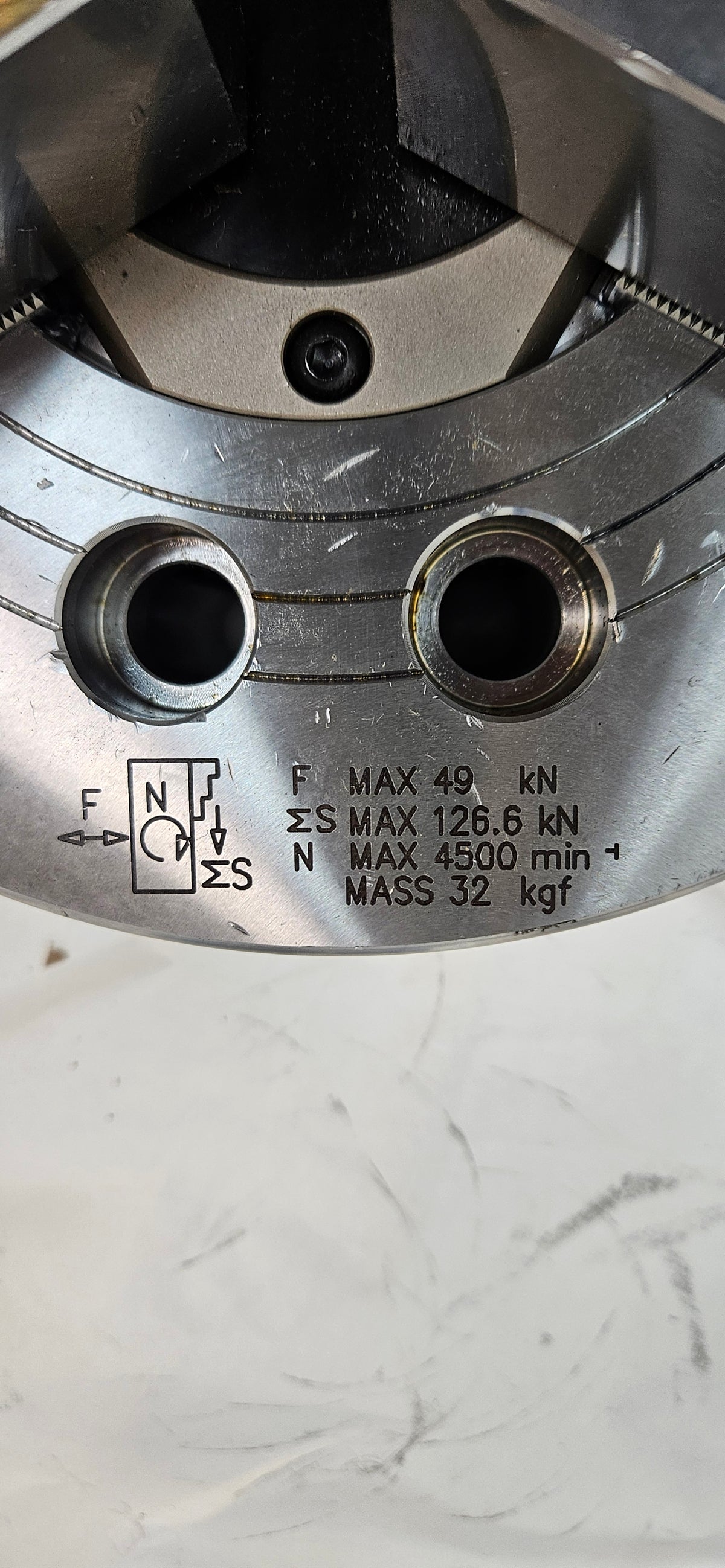 SAMCHULLY 23H071 MH-210V1 10" 3 JAW HIGH SPEED