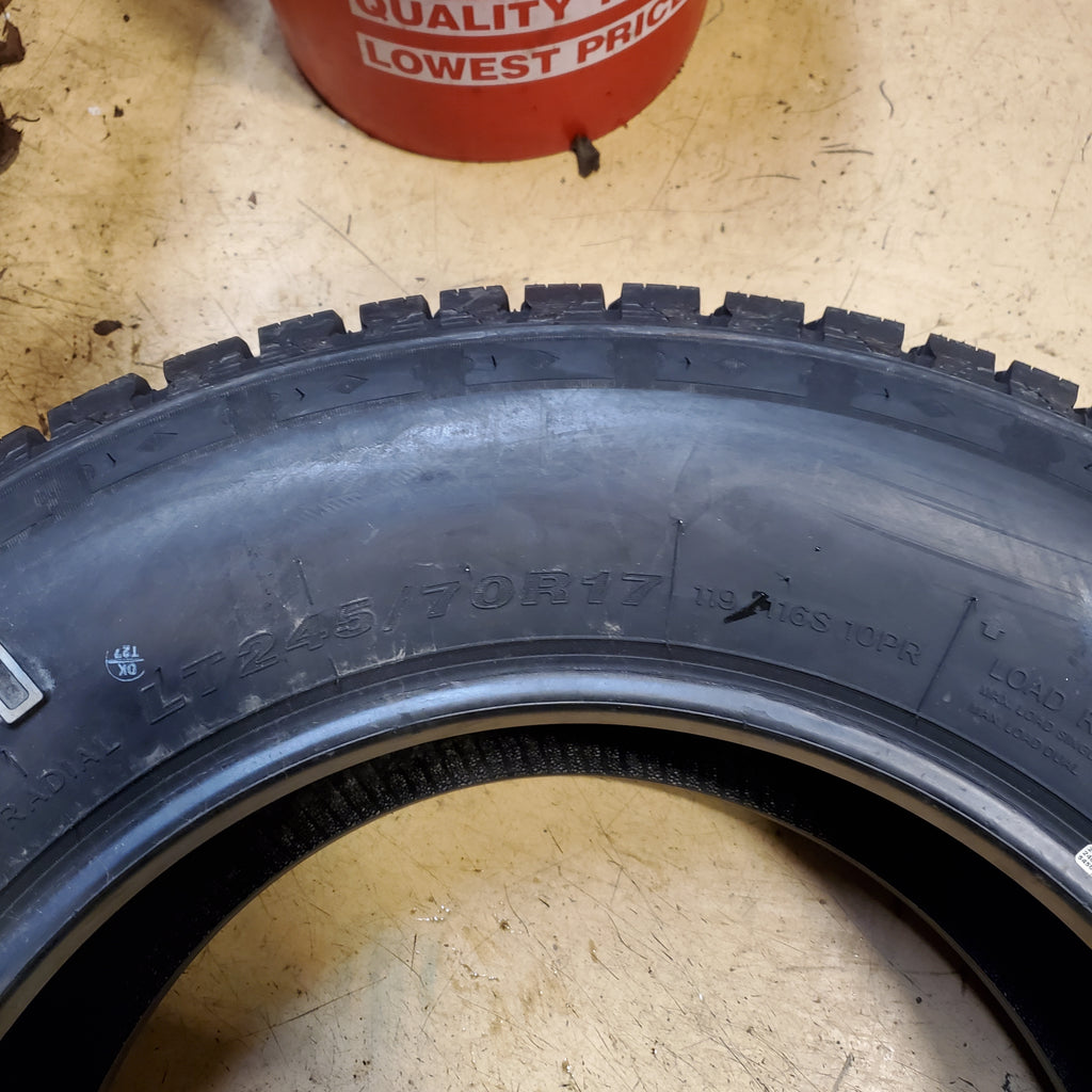 TRAIL GUIDE ALL TERRAIN RWL LT 245 70 17 119/116S TIRE TGT70