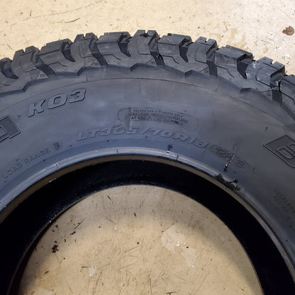 BFGOODRICH ALL TERRAIN T/A KO3 BSW LT 305 70 18 128S TIRE 46828