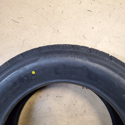 BFGOODRICH ADVANTAGE CONTROL BSW P 255 60 18 112V ALL SEASON TIRE 6701