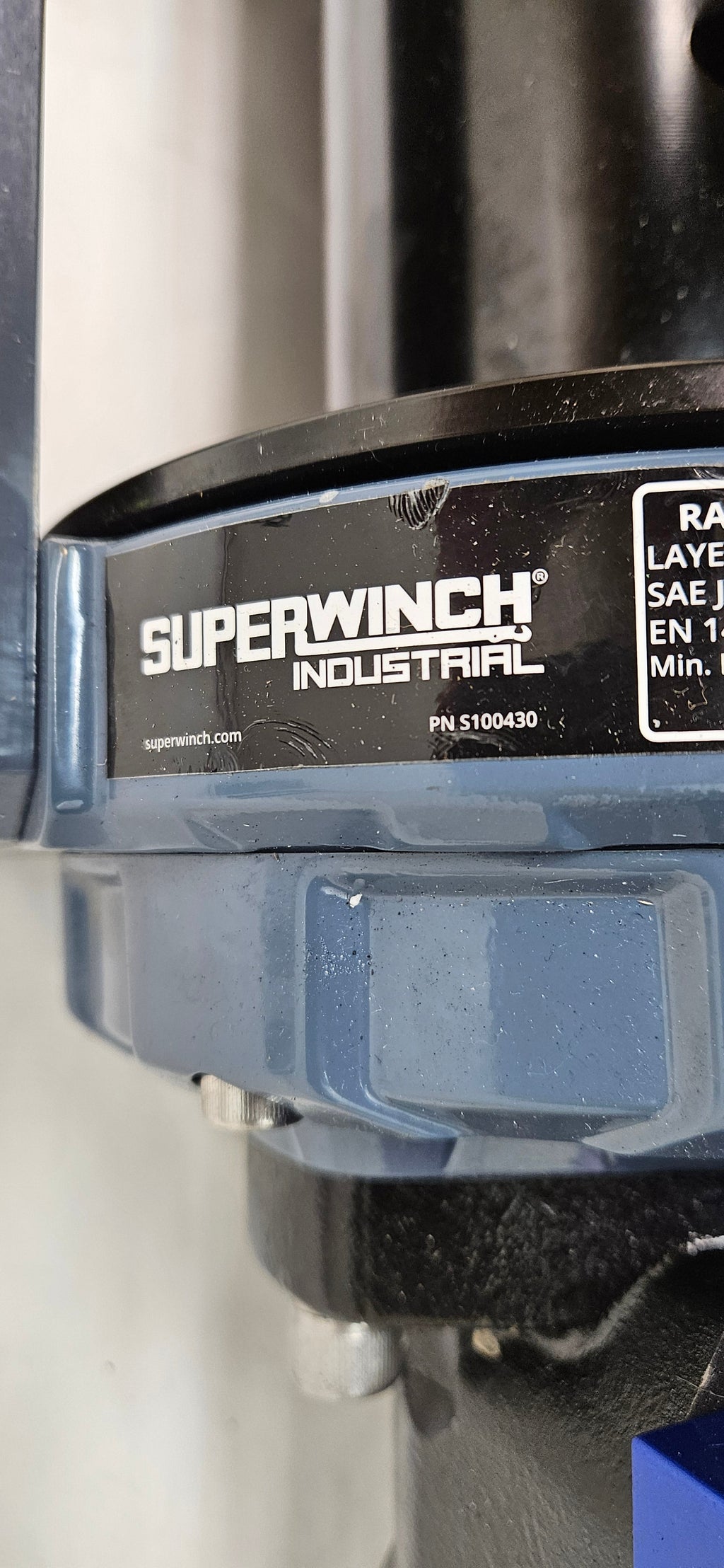 SUPERWINCH SI12000 12000LB STANDARD DRUM HYDRAULIC WINCH S100430