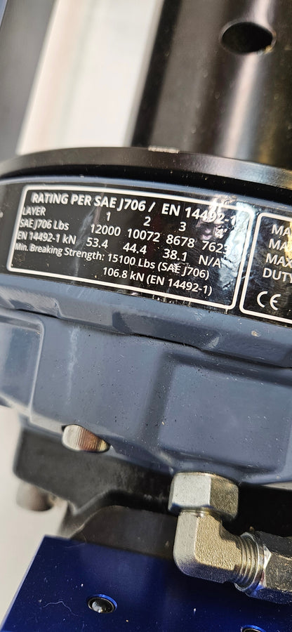 SUPERWINCH SI12000 12000LB STANDARD DRUM HYDRAULIC WINCH S100430