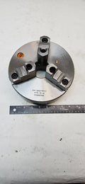 Hertel Manual Lathe Chuck: 8", 3 Jaws, Self-Centering 1808/40063
