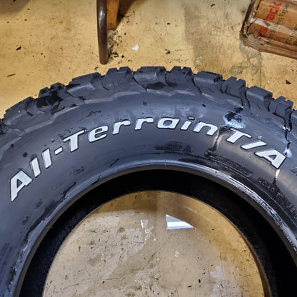 (KSL ONLY) 4 BFGOODRICH ALL-TERRAIN T/A KO3 RWL LT 285 75 18 129/126S 10 PLY TIRE 26189