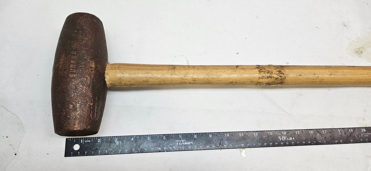12 LB. BRASS SLEDGE HAMMER NON SPARKING WITH 32" WOOD HANDLE ABC12BW