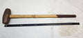 12 LB. BRASS SLEDGE HAMMER NON SPARKING WITH 32" WOOD HANDLE ABC12BW