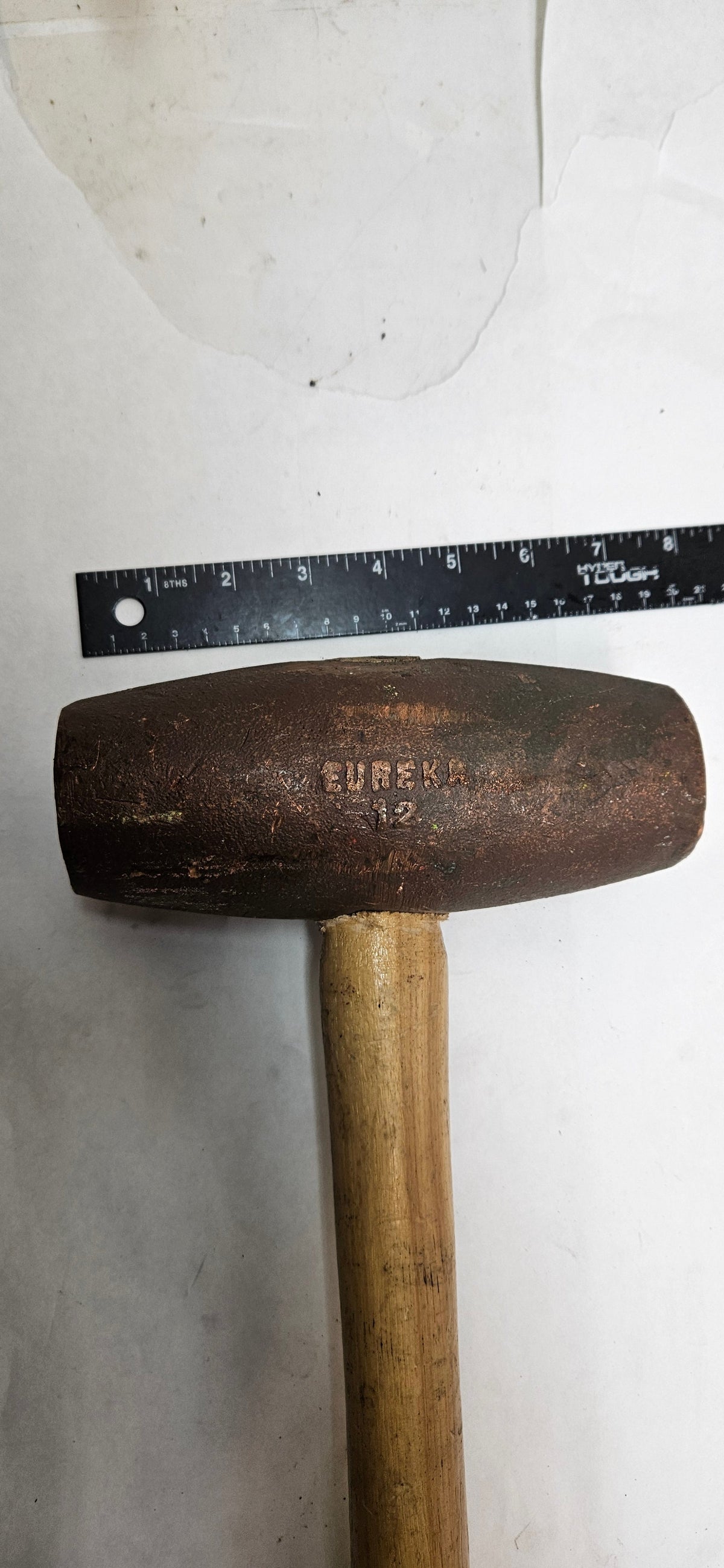 12 LB. BRASS SLEDGE HAMMER NON SPARKING WITH 32" WOOD HANDLE ABC12BW