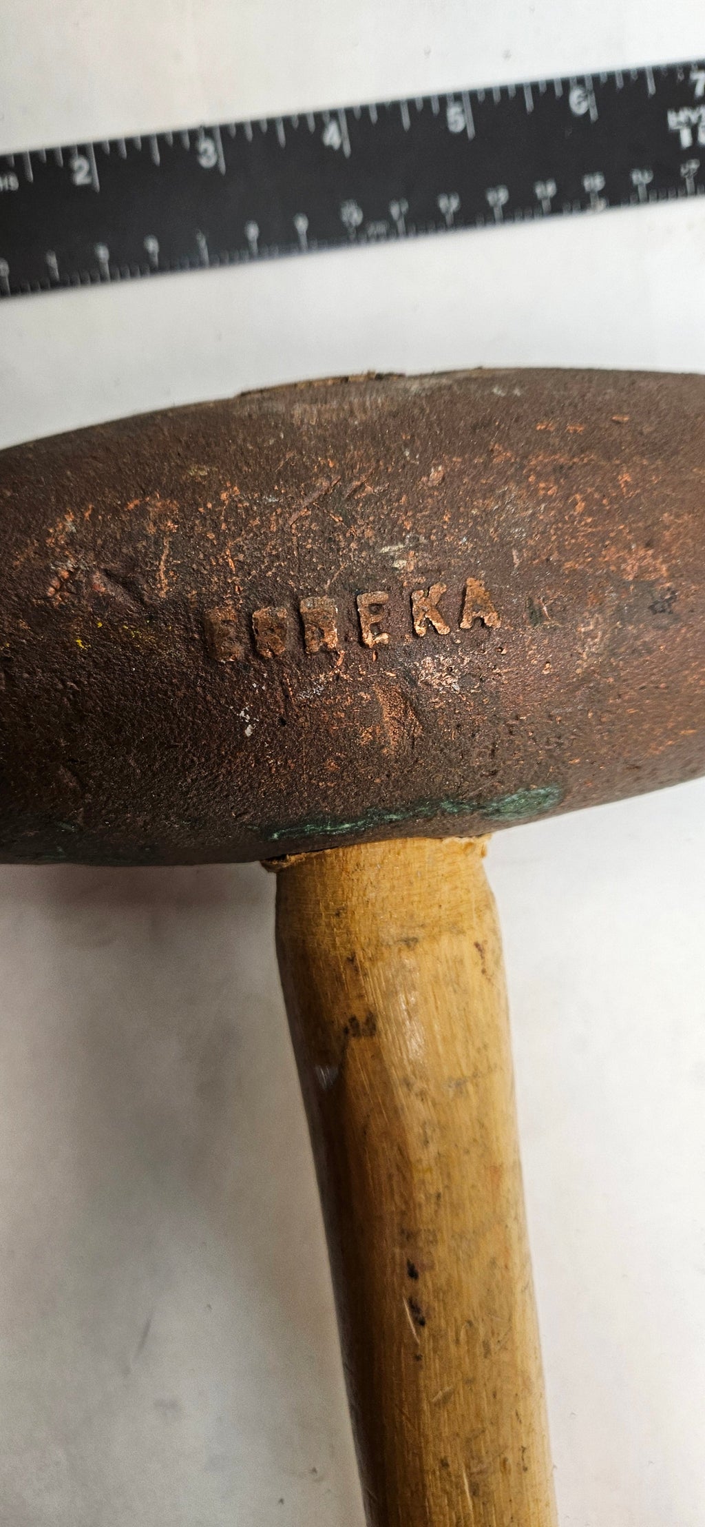 12 LB. BRASS SLEDGE HAMMER NON SPARKING WITH 32" WOOD HANDLE ABC12BW