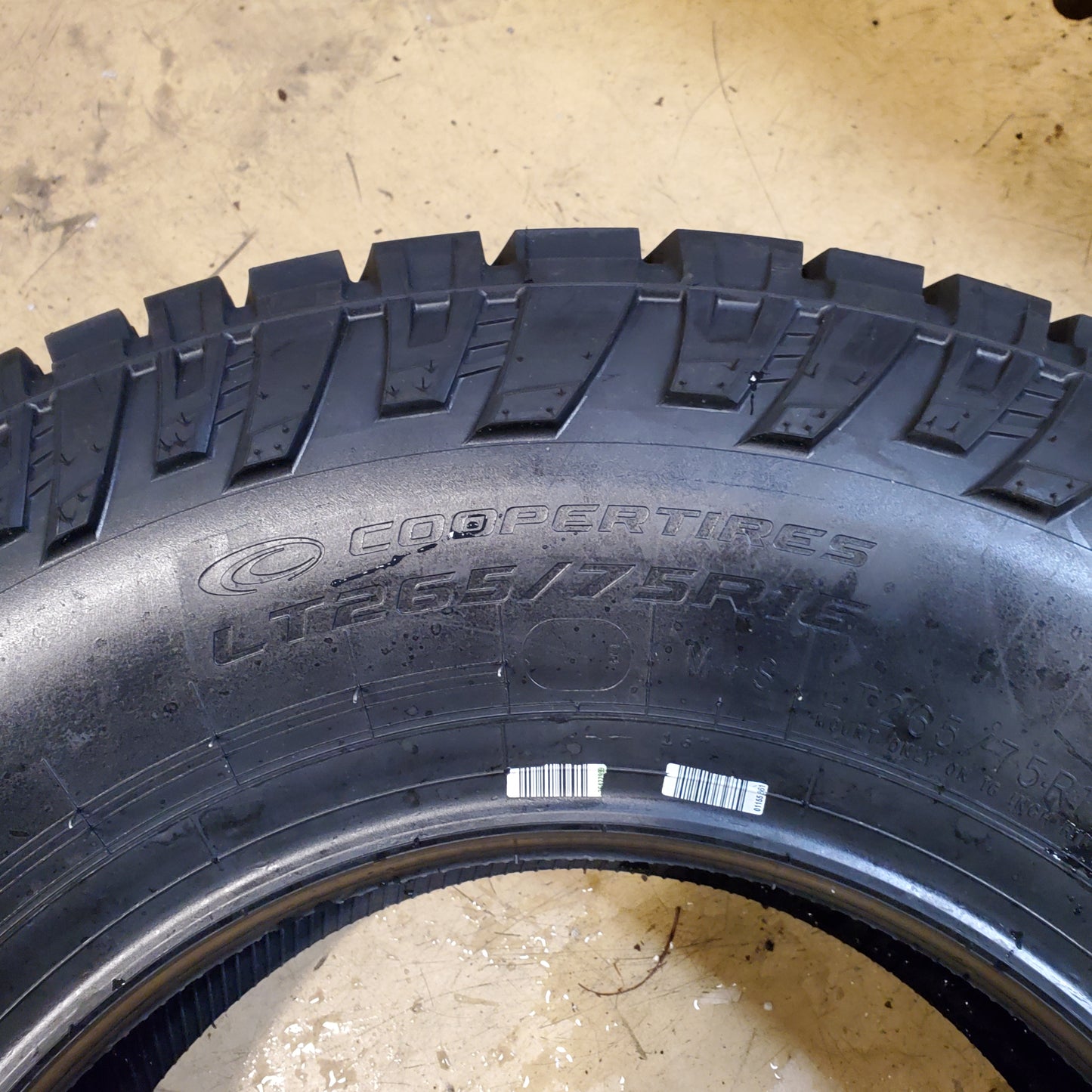 COOPER DISCOVERER ATP II RWL LT 265 75 16 123/120R ALL TERRAIN TIRE 170202020