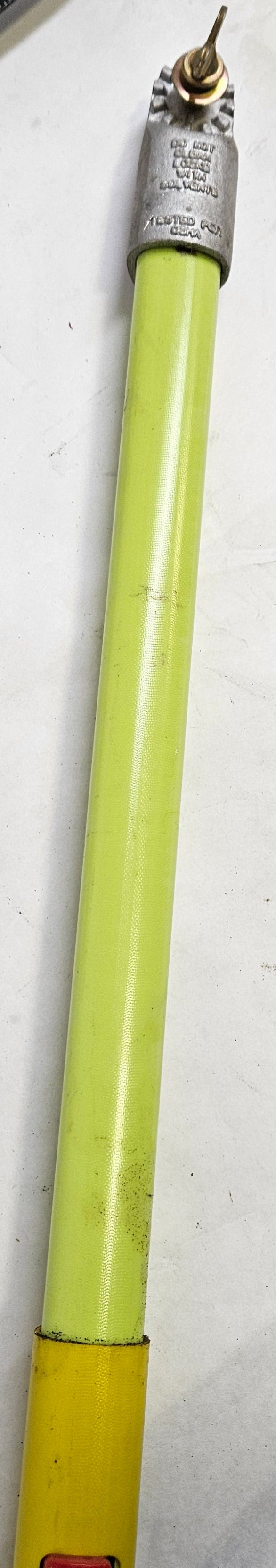 HASTINGS HV-208 TEL-O-POLE HOT STICK 92 INCHES (MISSING PROBE)
